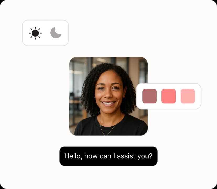 Fully customizable & whitelabeled