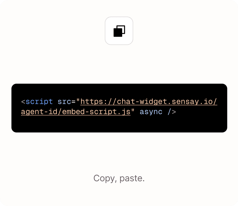 One-line install