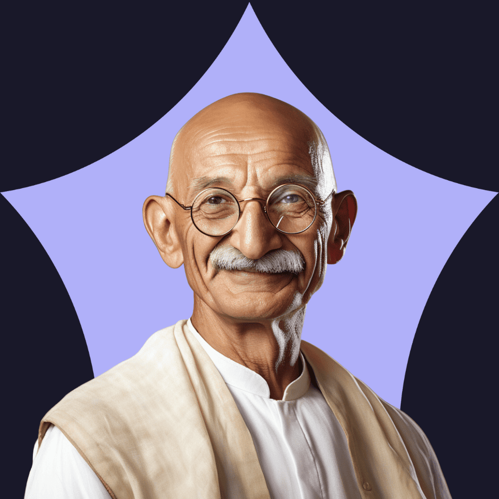 Learn from Mahatma Ghandi