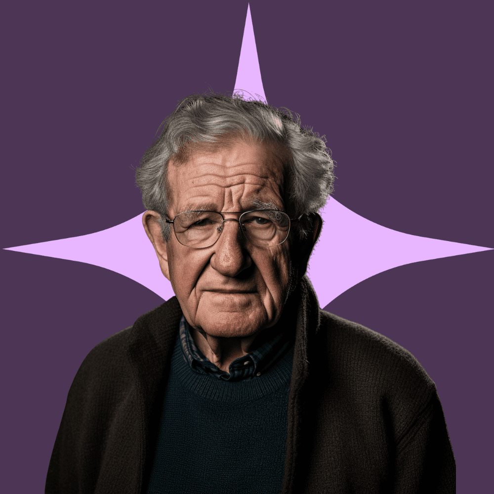 Learn from Noam Chomsky